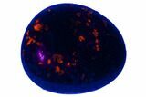 Polished Yooperlite Pebble - Highly Fluorescent! #177454-1